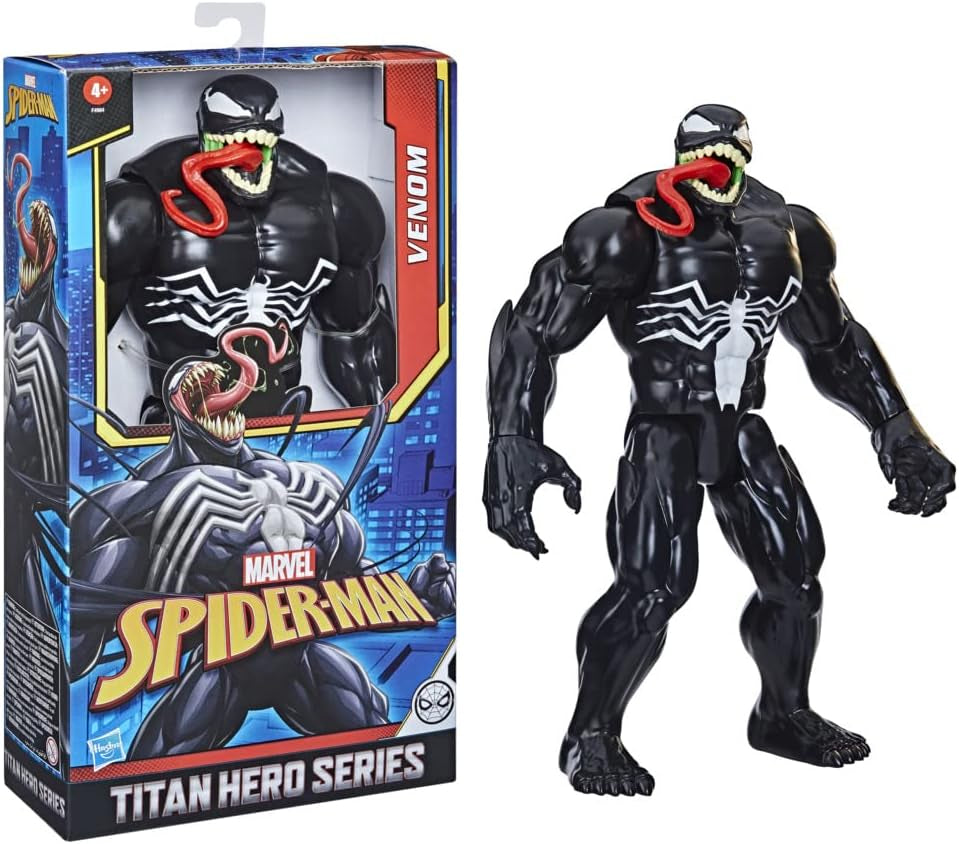 Hasbro Marvel Spider-Man Titan Hero Series Deluxe Venom Legetøj 30 Cm Action Figur, Legetøj til børn fra 4 år Actionfigurer Naty Shop