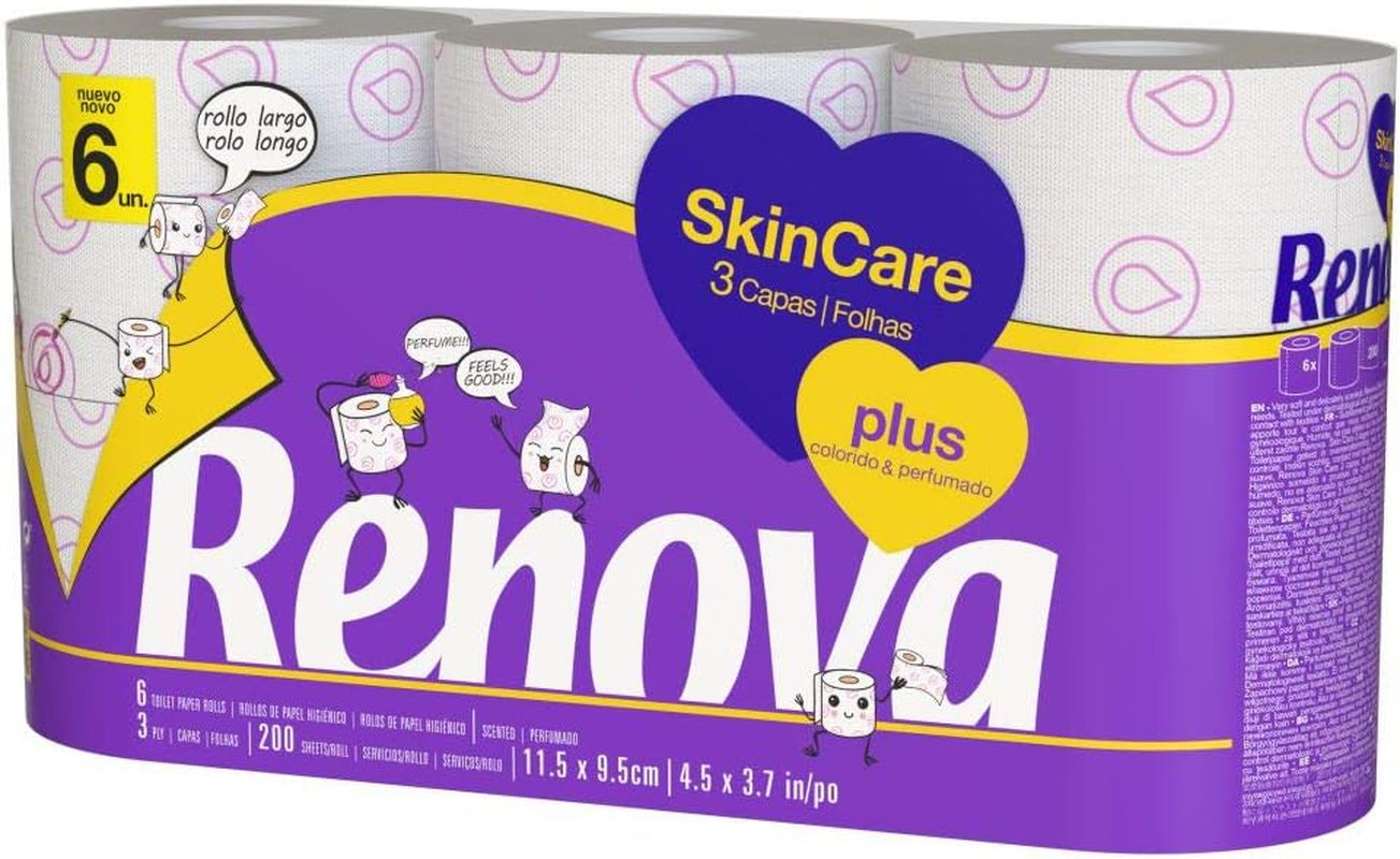 FORNOR RENOVA 67125 RENOVA TOILETPAPIR DUFTET HUDpleje