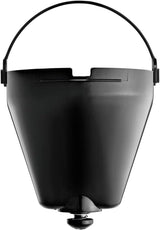 WMF Bueno espressomaskine med glaskaraffel, filterkaffe, 10 kopper, tænd/sluk-knap, anti-drypsystem, oscillerende filter, automatisk stop, varmeplade, 1000W