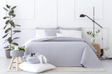 Todocama Fine Boutique sengetæppe med piquémønster, til forår, sommer, efterår og vinter, 100% super blødt mikrofiber, multifunktionelt tæppe, 140/150/160-250 X 260 cm, lysegrå Senge og tæpper Besuche den Todocama-Store Lysegrå 250 X 260