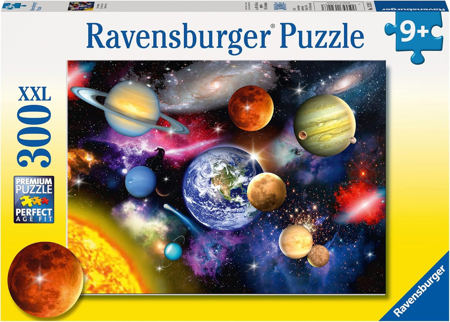 Ravensburger børnepuslespil - 13226 Solar System - Rumpuslespil til børn over 9 år, 300 brikker XXL-puslespil Naty Shop Standardtitel