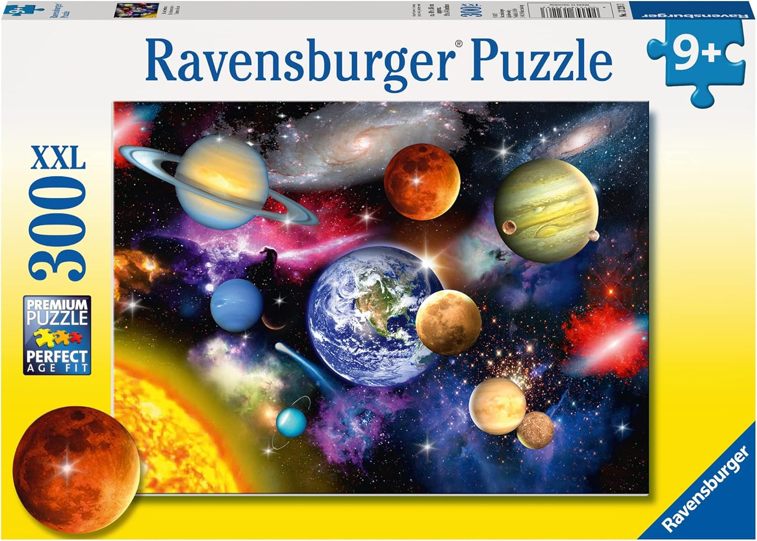 Ravensburger børnepuslespil - 13226 Solar System - Rumpuslespil til børn over 9 år, 300 brikker XXL-puslespil Naty Shop Standardtitel