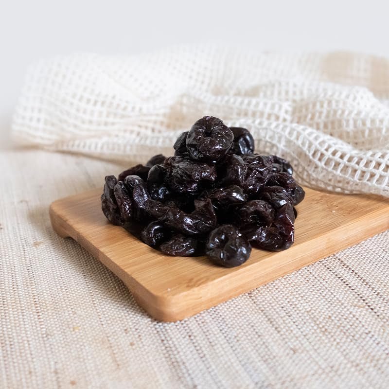 500 g tørrede økologiske kirsebær, uden sten, uden tilsætningsstoffer, sødemidler og konserveringsmidler Dehydrerede produkter Naty Shop