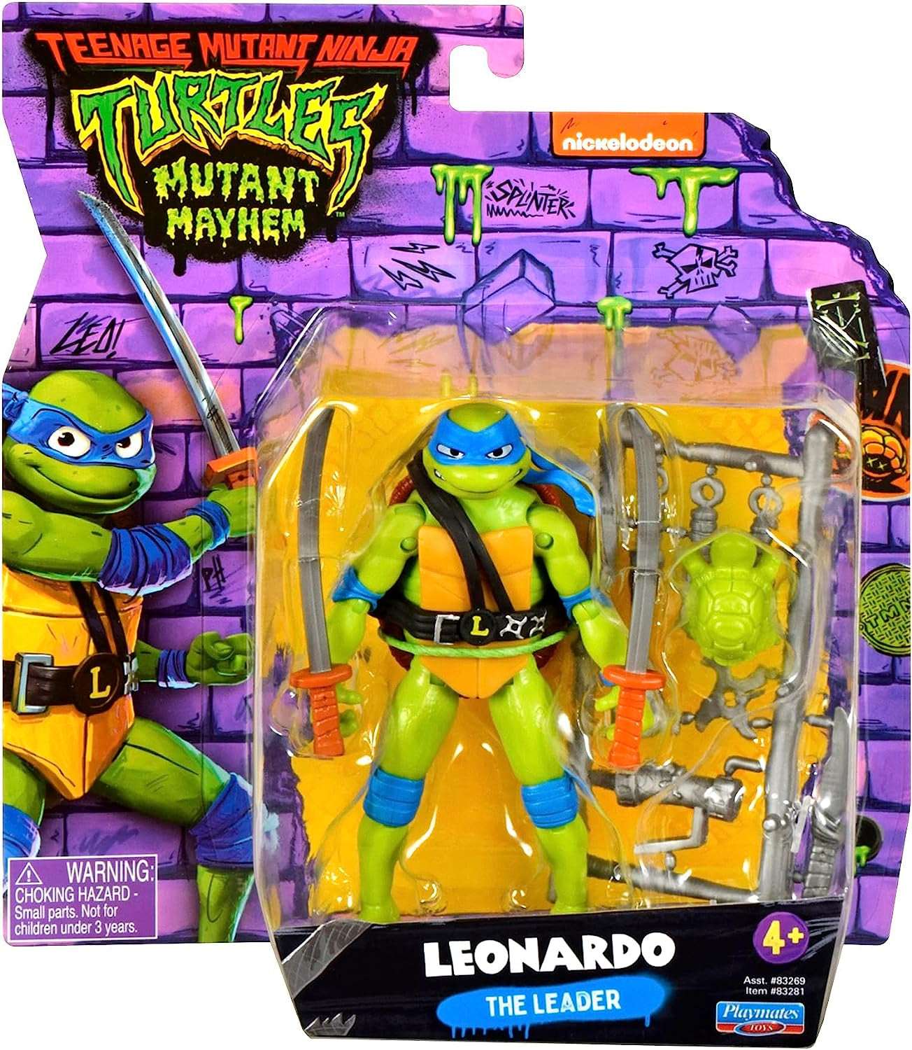 TEENAGE MUTANT NINJA Turtles - Leonardo Basisfigur Actionfigurer Naty Shop