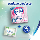 Colcasa Care & Protect 3 X 12 toiletpapir med lugtblokteknologi, neutraliserer dårlige lugte, 36-rulle pakke, 3-lags, frisk duftende lyserøde ruller
