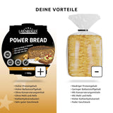 Layenberger Prower Brød Valnød, Eiweiß- Und Ballaststoffquelle, Ohne Konservierungsmittel, Ohne Hefe, Ohne Mehl, Mit 14G Protein Pro 100G, (1 X 500G) Blanding til bagning og madlavning Naty Shop