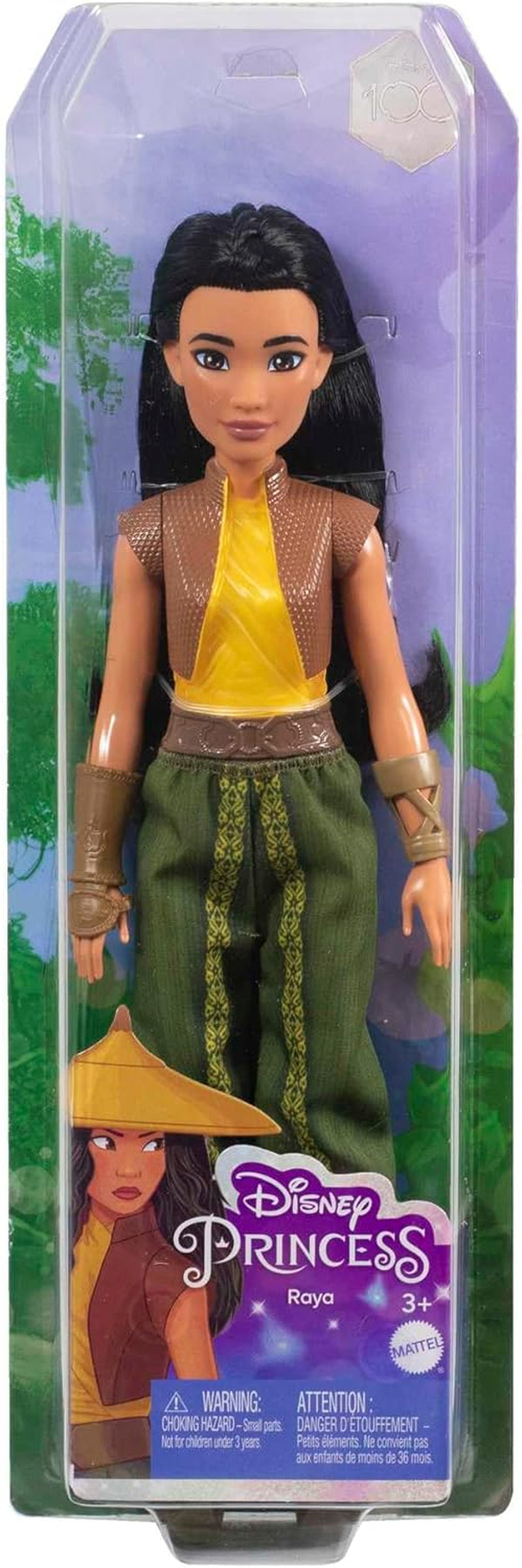 Mattel Disney Legetøj Raya Leddukke med tøj og tilbehør Disney film inspireret gave til børn HLX22