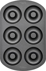 Wilton Donut-Backform Mit 12 Mulden Donutform, Hochwertige Donut Backform Mit Antihaftbeschichtung Für 12 Mini-Donuts, Spülmaschinenfest Forme og bakker til bagning Naty Shop L