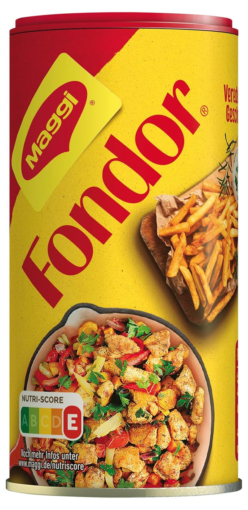 MAGGI Fondor Krydderier til grøntsager, kød eller fisk, Krydderier til supper eller salater, pakke med 10 (10 x 200 g)