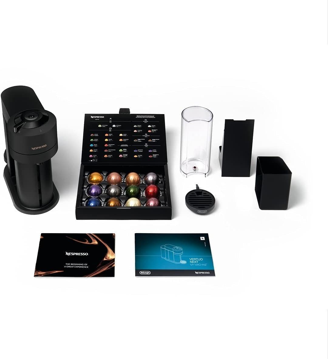 Nespresso kaffemaskine De'Longhi Vertuo Next, ENV120.BM, mat sort