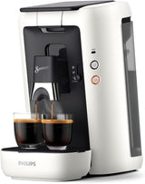 PHILIPS Senseo Maestro kapsel-espressomaskine - Intense Plus-teknologi, højkvalitets espresso, økologisk design, 1,2 l vandtank, memofunktion, afkalkningsindikator (CSA260/60)