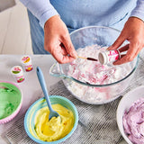 Funcakes Paste Colorants Madfarvesæt, 8 stykker: Koncentreret madfarve til dej, creme, fondant, marcipan, dej, modelleringspasta og blomsterpasta. Halal.