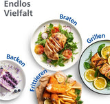 Philips Dual Basket Airfryer 3000-serien med morgenmadssæt, 9 liter, 2 skuffer Hvidevarer Naty Shop