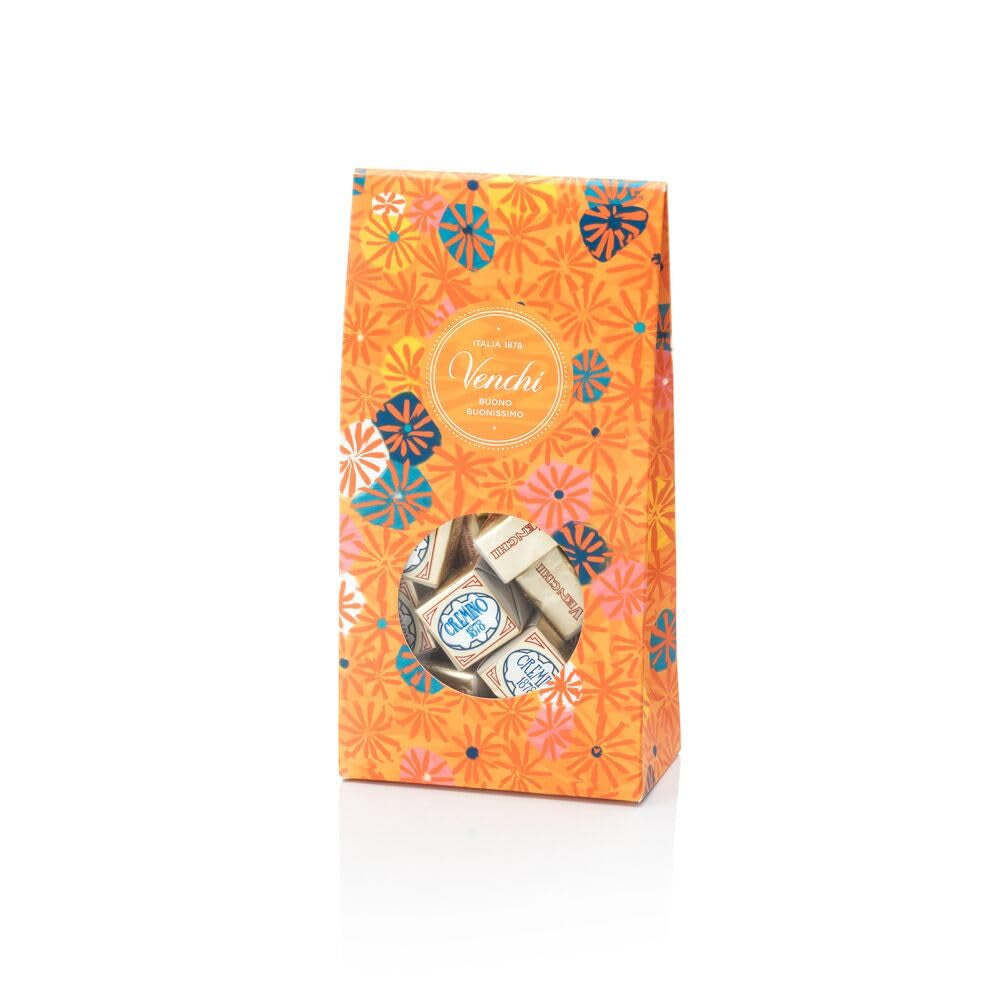 Venchi – Murrine Collection – Cremino 1878 Chokoladegaveæske, 300 g – Med BGB Piemonte Skovhasselnødder – Gianduia – Gaveidé – Glutenfri