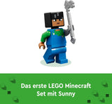 LEGO Minecraft Cherry Blossom Orchard Legetøjshave at udforske med solrig, sniffer, zombie og bier Gamergave til drenge og piger 8 år gamle 21260 byggesæt Beuche den LEGO-Store