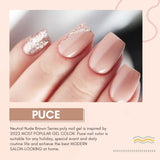 Makartt Poly Nail Extension Gel - Akryl Extension Gel, Nail Strengthening Gel, Negle Decoration, 50ml (lilla)