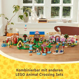 LEGO Animal Crossing Nook's Shop og Sophie's House sæt, kreativt legetøj til børn med 2 minifigurer fra videospilserien, gave til piger og drenge fra 7 år 77050 Byggesæt Besuche den LEGO-Store