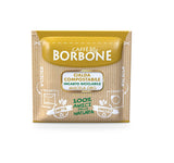 Caffè Borbone Kompostierbare Kaffeepads, Guld-Kaffeemischung - 100 Pads - Kompatibel med ESE System Papier Pads 44 mm