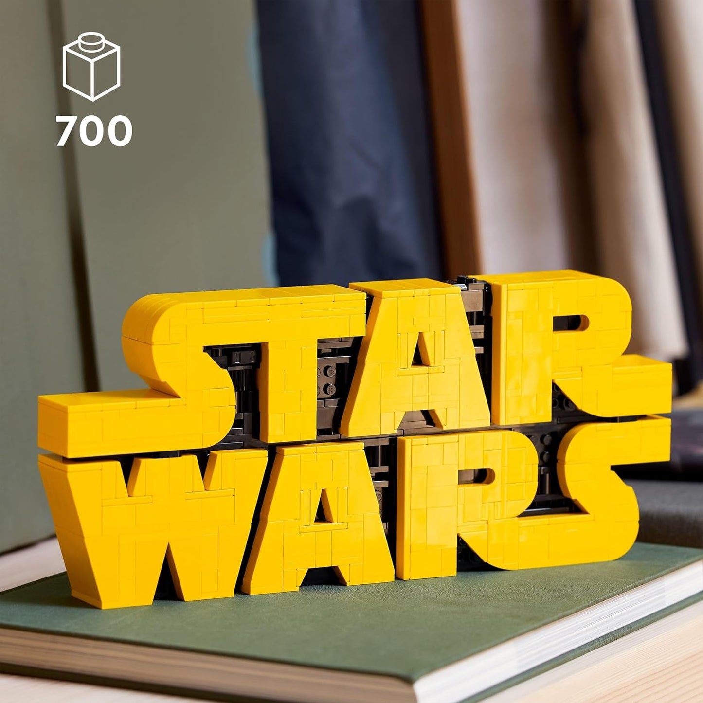 LEGO Star Wars 75407 Star Wars Logoklodser - Byggesæt til voksne at samle på - Popkulturmodel - skrivebordsudstillingsstykke - Gaveidé til voksne og teenagefans Byggesæt Besuche den LEGO-Store