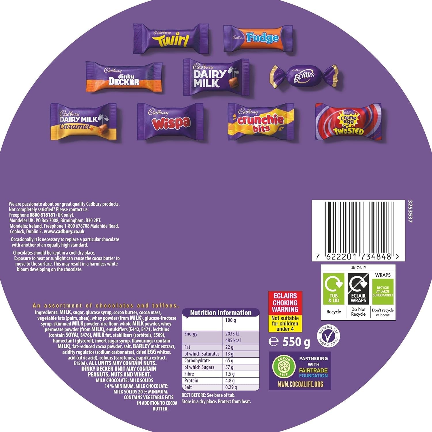 Chokoladeæske Heroes 550g