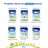 Humana SL Expert, fra fødslen, speciel formel til komælksintolerance forårsaget af laktoseintolerance, galaktosæmi eller komælksproteinallergi, til spædbørn og småbørn, 600g