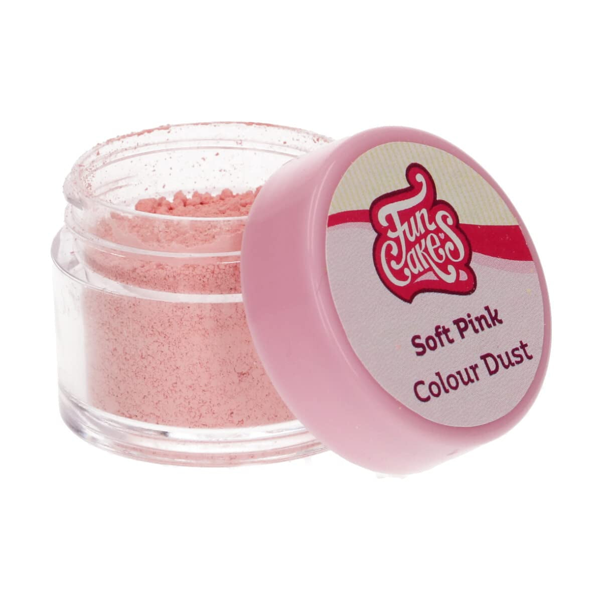 Funcakes Color Dust Pink Pal: Madfarvepulver, til dekoration af kager, Halal-certificeret