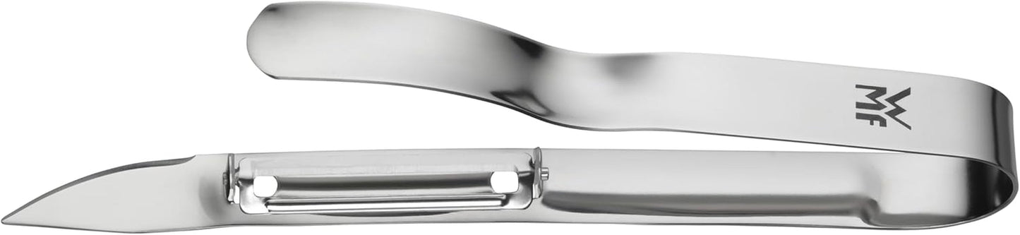 WMF Gourmet aspargesskræller 17 cm, rustfrit stål Cromargan Peeler Naty Shop Spargelschäler