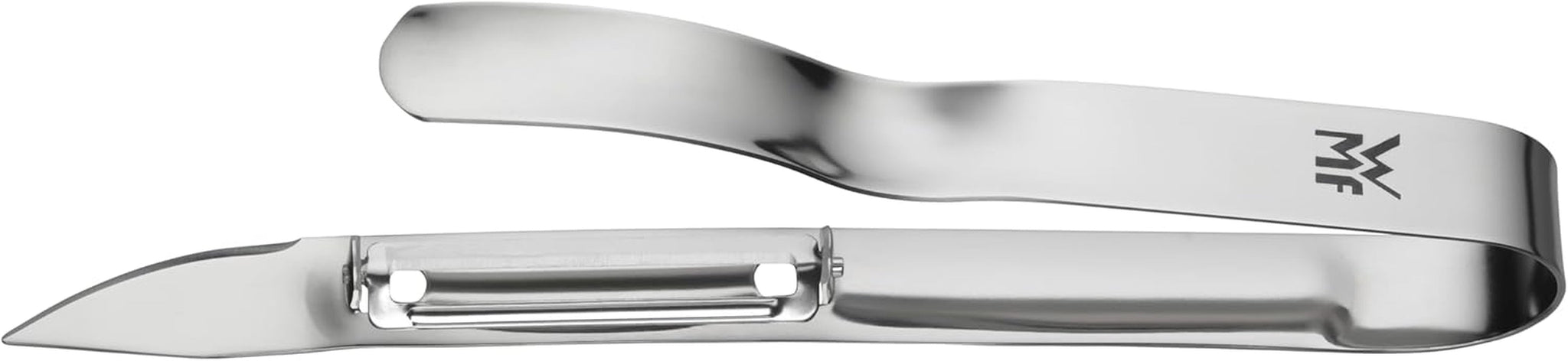 WMF Gourmet aspargesskræller 17 cm, rustfrit stål Cromargan Peeler Naty Shop Spargelschäler