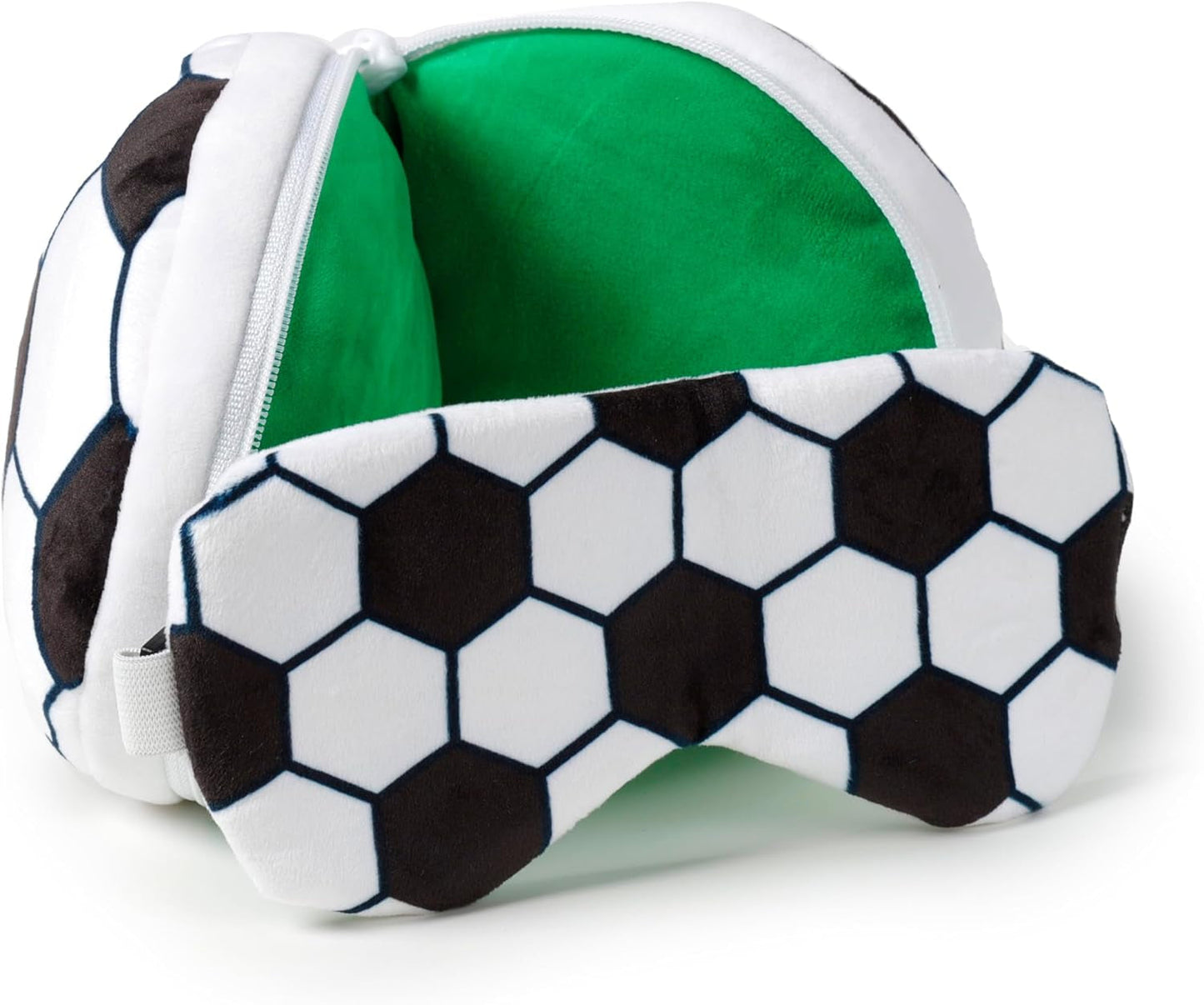 Rejsepude med maske Relaxeazzz - Fodbold Rejsepuder Naty Shop