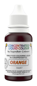 Sugarflair Spiselige Flydende Madfarve Drops Spring Green - Sugarpaste Buttercream Food Color - Airbrushable - 14ml