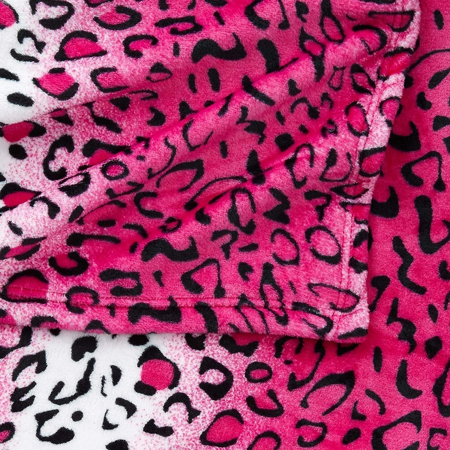 Hjem Must Haves Dronning/King Zebra Giraf Safari Dyretryk Hele sæsonen Super Blød Varm Sofa Dyne Sengestørrelse Pink Polyester Pink Leopard dyner & dyner Naty Shop