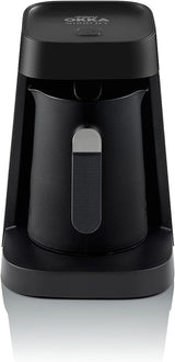 Tyrkisk kaffemaskine Arzum Okka MINIO JET, 400 W, kapacitet 5 kopper, overløbsbeskyttelse, akustisk advarselssystem, tyrkisk kaffemaskine, krom
