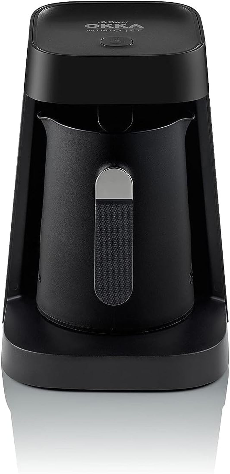 Tyrkisk kaffemaskine Arzum Okka MINIO JET, 400 W, kapacitet 5 kopper, overløbsbeskyttelse, akustisk advarselssystem, tyrkisk kaffemaskine, krom