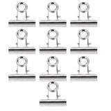 10 stk Negleclips Metal Clip Negle Extension Clip Neglekunstværktøj Glasfiberfikser Neglekunsttilbehør Holdbart Praktisk Udstyr Hjem DIY Salon