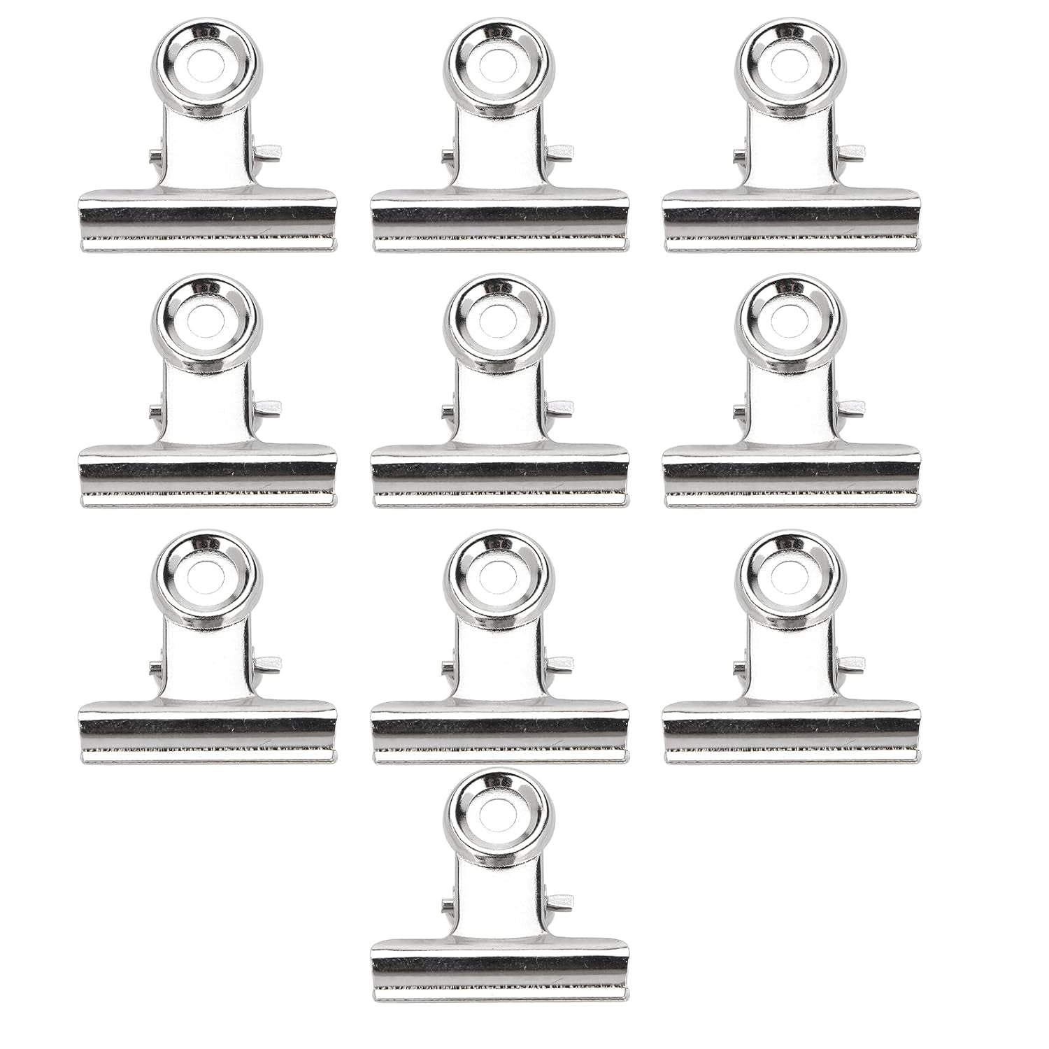 10 stk Negleclips Metal Clip Negle Extension Clip Neglekunstværktøj Glasfiberfikser Neglekunsttilbehør Holdbart Praktisk Udstyr Hjem DIY Salon