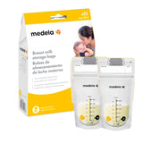 Medela modermælksopbevaringsposer 25 stk, ca. 200 ml, hvid (spansk version) Mad og ammetilbehør Bebe Naty Shop