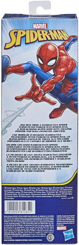 Marvel Titan Hero Series Spider-Man actionfigur 30 cm høj superhelt med bevægelige lemmer Kompatibel med andet Spider-Man legetøj til børn 5+ actionfigurer Naty Shop