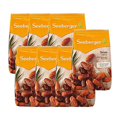 Seeberger, honning-søde dadler med cremet kød Naty Shop dehydrerede produkter