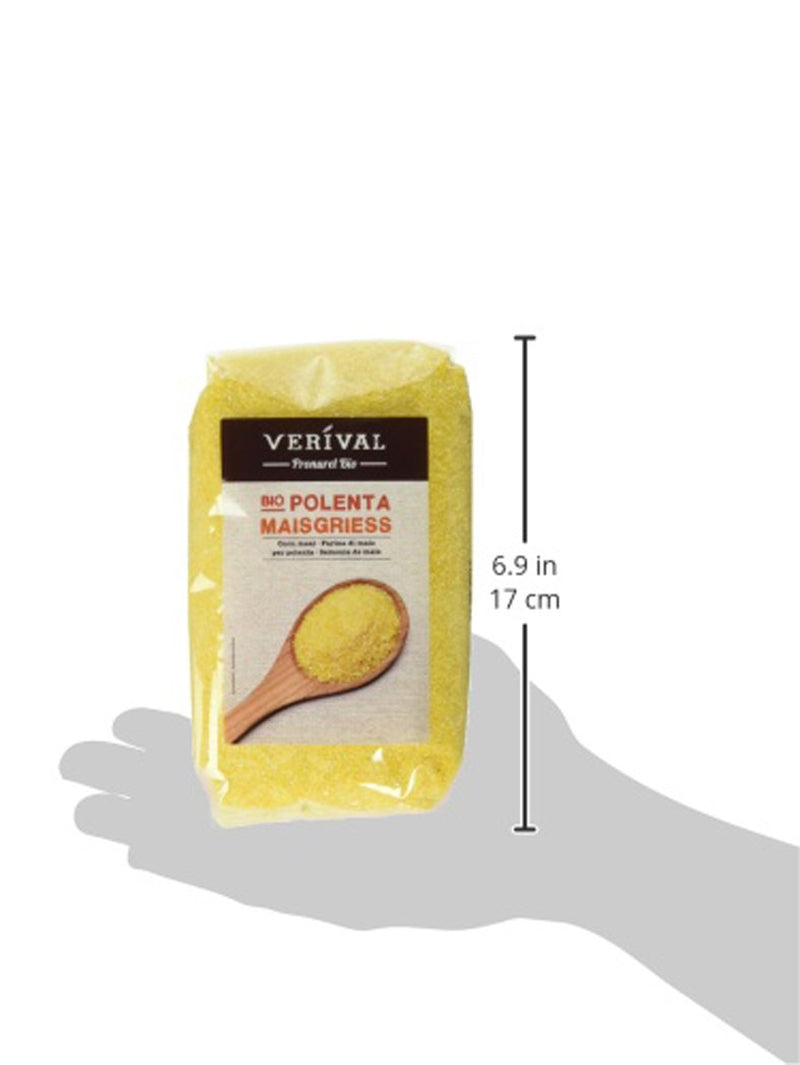 Verival Maisgrieß - Bio, 6Er Pakke (6 X 500 G pose) - Bio Cereale Naty Shop