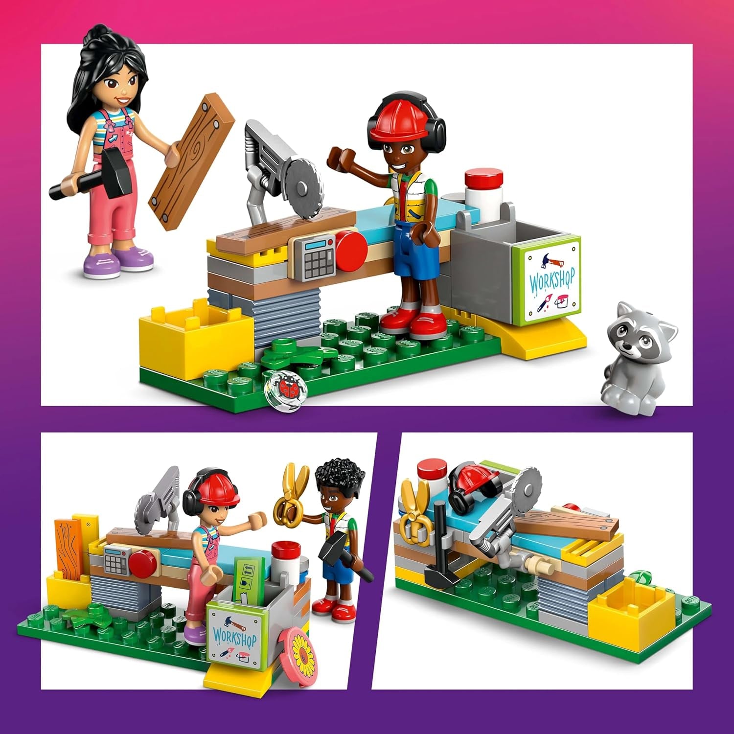 LEGO Friends Træhus Byg og leg Rollespilssæt Legetøjshus til piger 8 år Sæt med 4 figurer og 2 dyrefigurer Gaveidé til børn 42652 Byggesæt Besuche den LEGO-Store