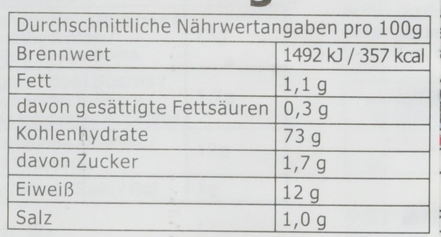 Hvedenudler (Qingtian), pakke med 6 (6 pakker x 400 g)