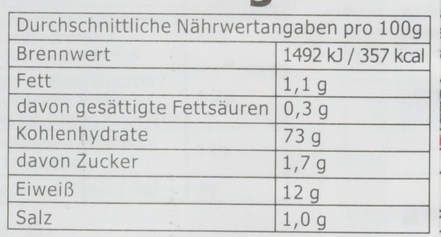 Hvedenudler (Qingtian), pakke med 6 (6 pakker x 400 g)