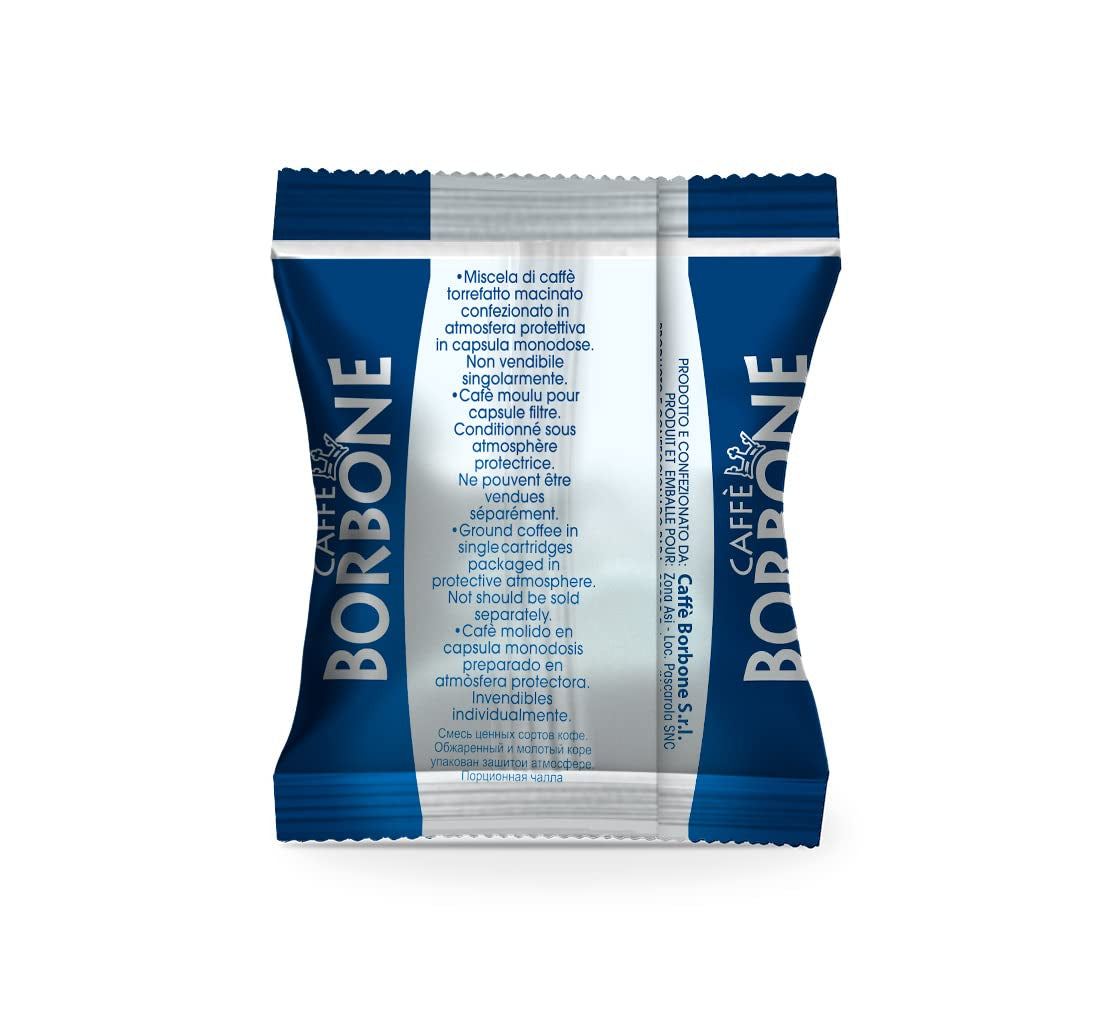 Caffè Borbone Respresso, Blå Kaffeemischung - 100 kapsler - Kompatibel med Nespresso®* Haushalts-Espressomaschinen