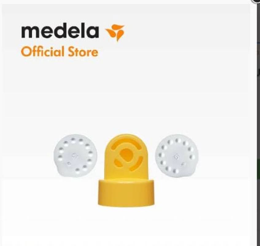 Medela 008.0293 Ventiler og patter, flerfarvede Tilbehør Mad og amning Bebe Naty Shop