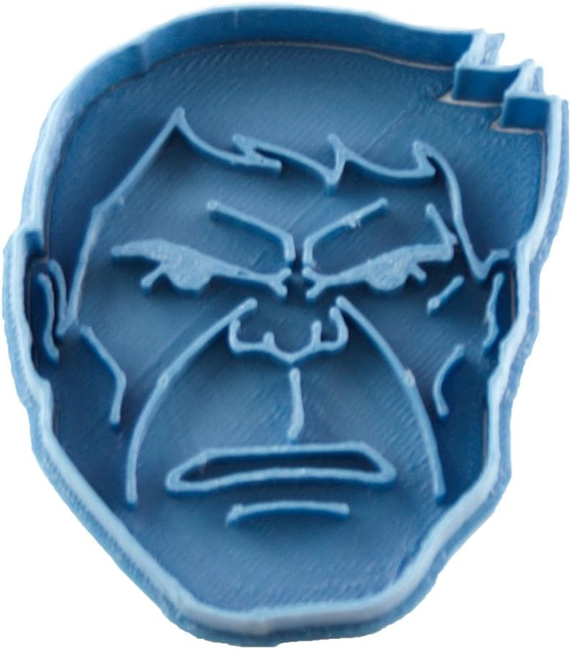 Hulk kagedåse, blå, 8 x 7 x 1,5 cm
