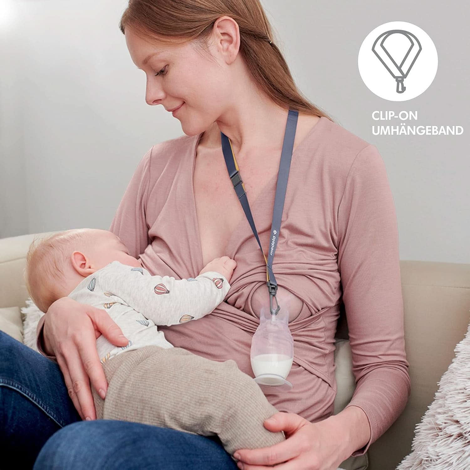 Medela Modermælkssamler lavet af silikone Mad og ammetilbehør Bebe Naty Shop