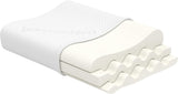 Bonmedico stor ergonomisk pude - Ortopædisk nakkestøttepude - Nakkepude til sidesover, rygsveller - Memory Foam Pude - Voksen sovepude - Wellnessgaver Cervikale ortopædiske puder Naty Shop Standardtitel