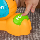 Fisher-Price pædagogisk legetøj til baby og småbørn, Beat Bande Learning & Dancing Tiger Justin med lyde og lys til babyer fra 9 måneder, italiensk version, HYL04 Baby Toys Naty Shop