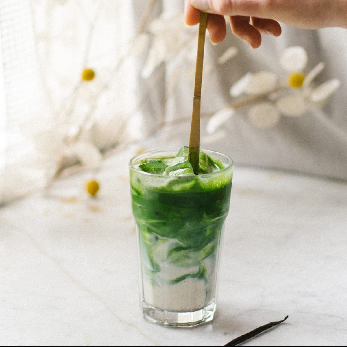 Økologisk grøn te Moya Matcha pulver | 100 g premium kvalitet til ceremoni | Økologisk dyrket og høstet i Uji, Japan | Matcha grøn te pulver | Ideel til den japanske vandte-ceremoni