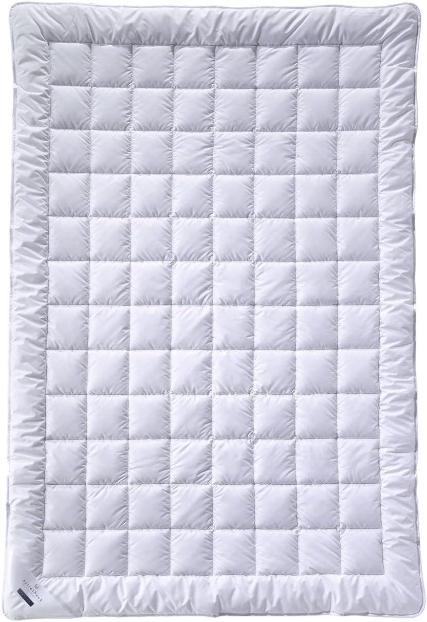 Billerbeck E22 Wash-Star UNO quilt - helårsdyne - 135 X 200 cm - fiberdyne - Magicfill® - hule fibre, 100% polyester - med Eco Wash-Egg Dyner og dyner Naty Shop Sommerlys (Sl) 155 X 220 Cm
